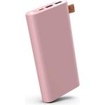 Fresh 'n Rebel Powerbank, 18000 mAh, USB-C, tragbares Ladegerät/externer Akku, 2-Ports USB-C & USB, Dusty Pink