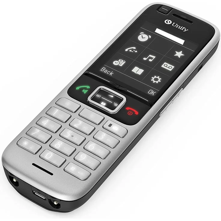 Unify OpenScape DECT Phone S6 Entry Mobilteil, ohne Ladeschale, schnurloses Telefon, silber