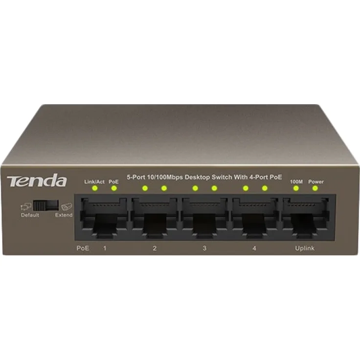 Tenda TEF1105P-4-63W, PoE-Switch