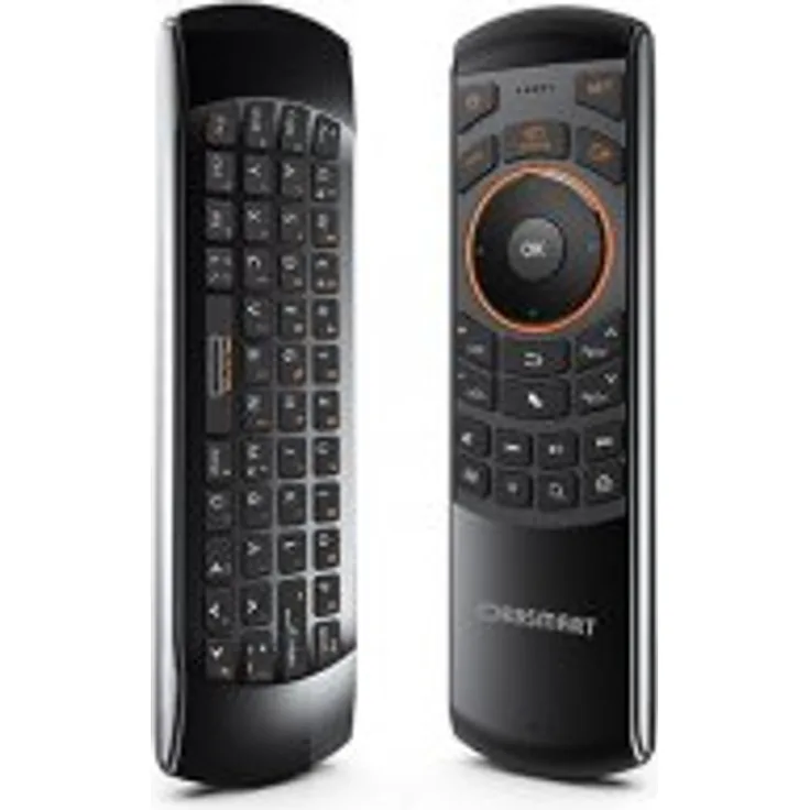 Orbsmart AM-1 kabellose Airmouse mit Deutscher Tastatur/Gyro-Funktion/Infrarot Learning-Funktion
