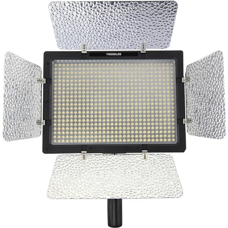 Yongnuo YN-600 Pro LED 5500K Videoleuchte für Canon Nikon DSLR-Kamera Camcorder