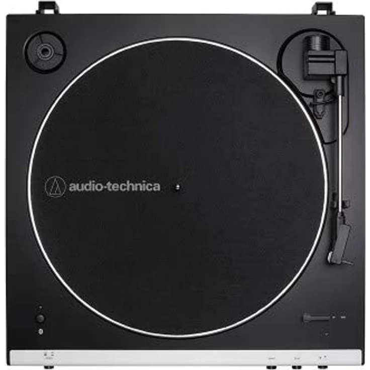 Audio-Technica AT-LP60XBT Vollautomatischer Bluetooth Stereo-Plattenspieler, weiss – Bild 3