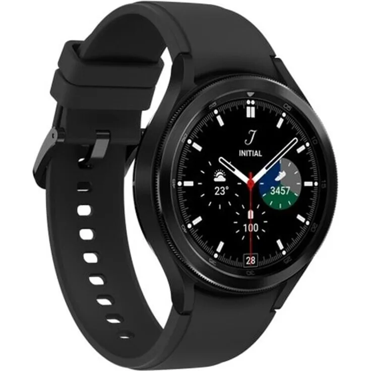 Samsung Galaxy Watch4 Classic Bluetooth Smartwatch Unisex, 46mm, Edelstahlgehäuse, Black