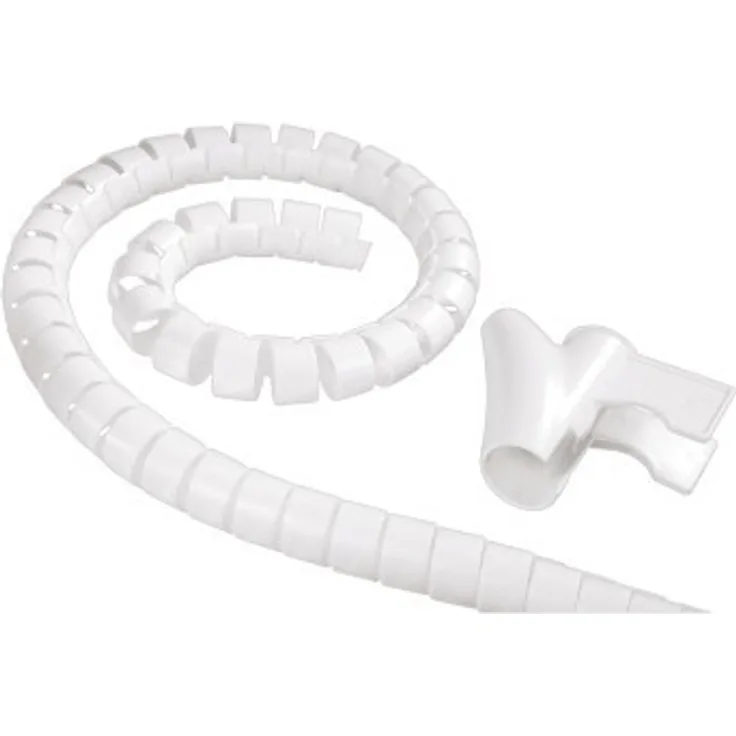 Hama Cable Bundle Tube Easy Cover, 1.5 m, 30 mm, white