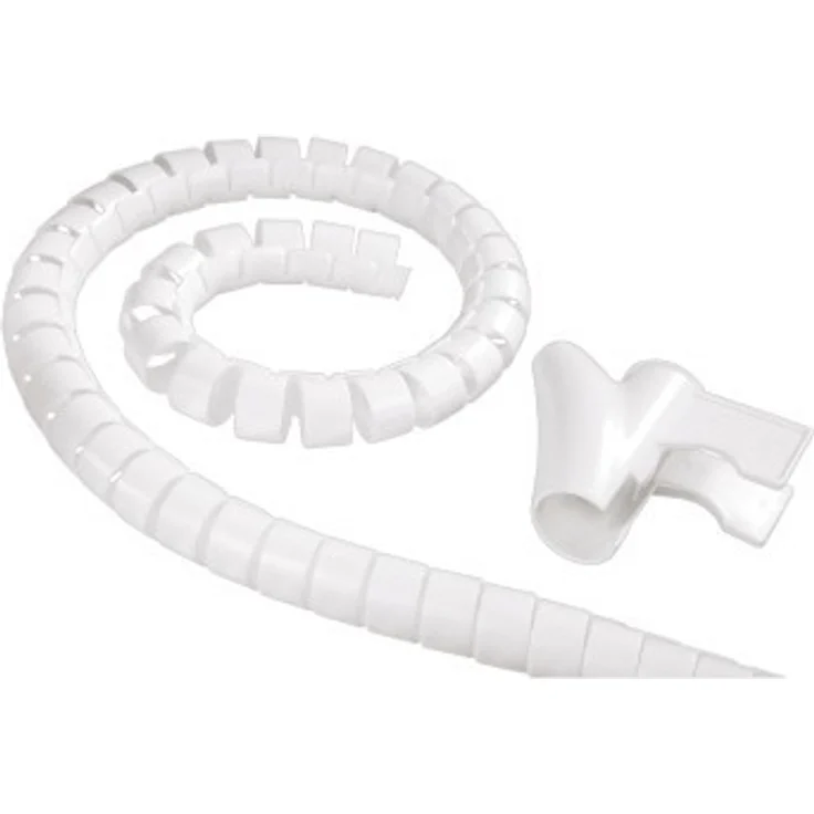Hama Cable Bundle Tube Easy Cover, 1.5 m, 30 mm, white