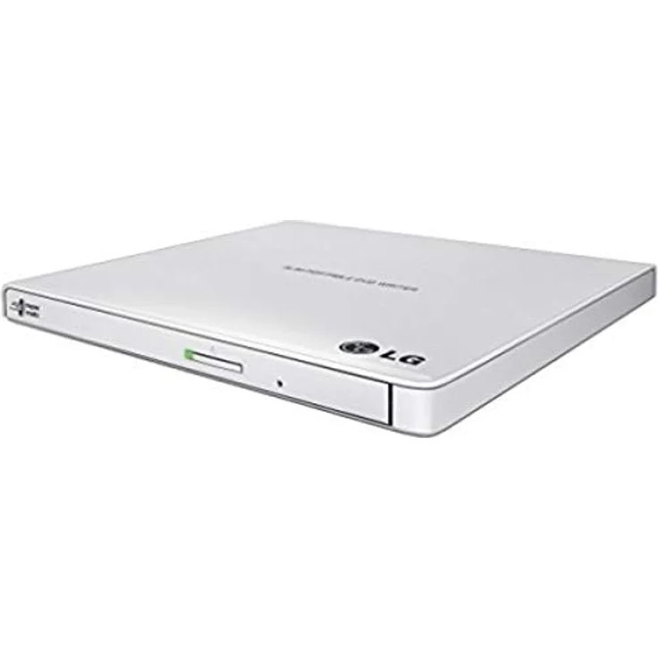 LG GP57EW40.AHLE10B Ultradünne tragbare USB 2.0 DVD-RW - Weiß – Bild 1