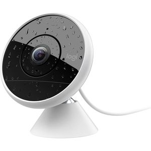 Bild für Logitech Circle 2 Kabelgebunden Überwachungskamera (für Hause, Outdoor/Indoor, Wetterfest, Nachtsicht, Personenerkennung, funktionniert mit Amazon Alexa, Apple HomeKit und Google Assistant)