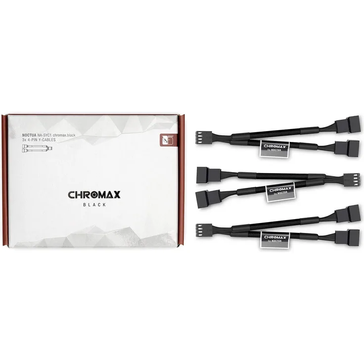 Noctua NA-SYC1 chromax.black Y-Kabel für Lüfter