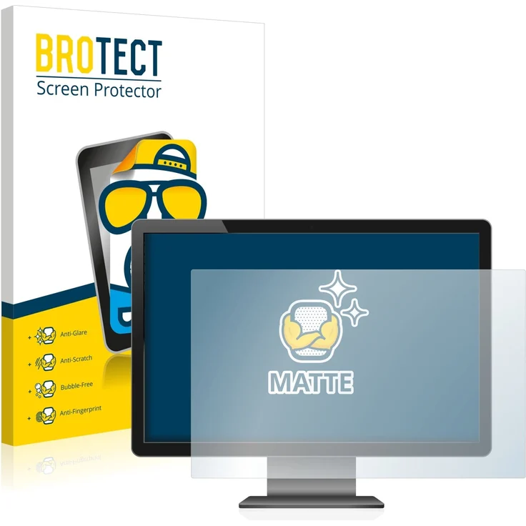 Brotect Matt Displayschutzfolie für Industrie-Monitore mit 38.1 cm (15.0 Zoll) Displays [305 x 228 mm, Seitenverhältnis 4:3]