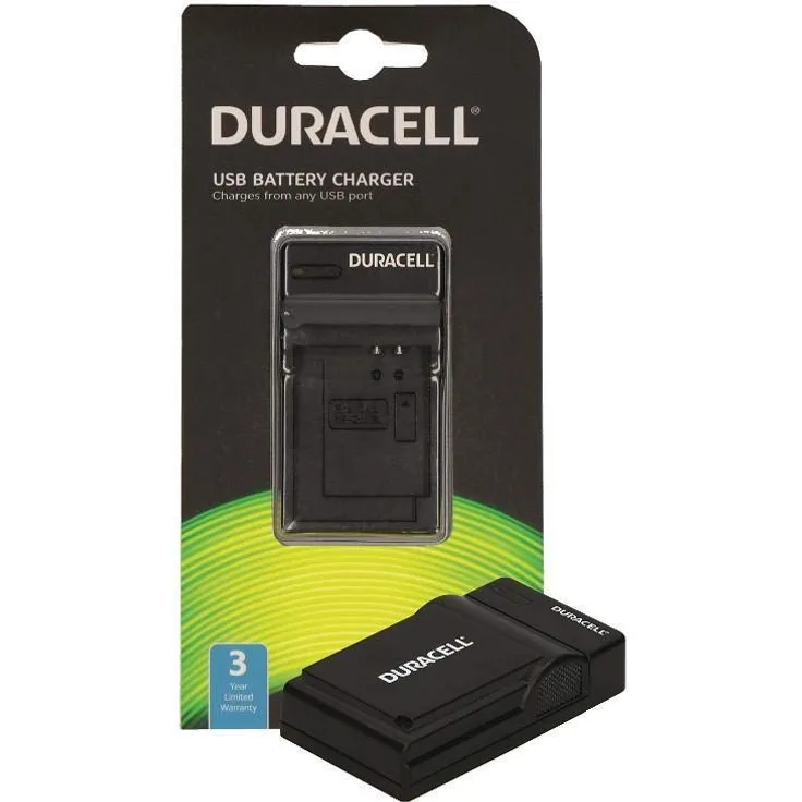 Duracell DRF5983 Ladegerät mit USB Kabel