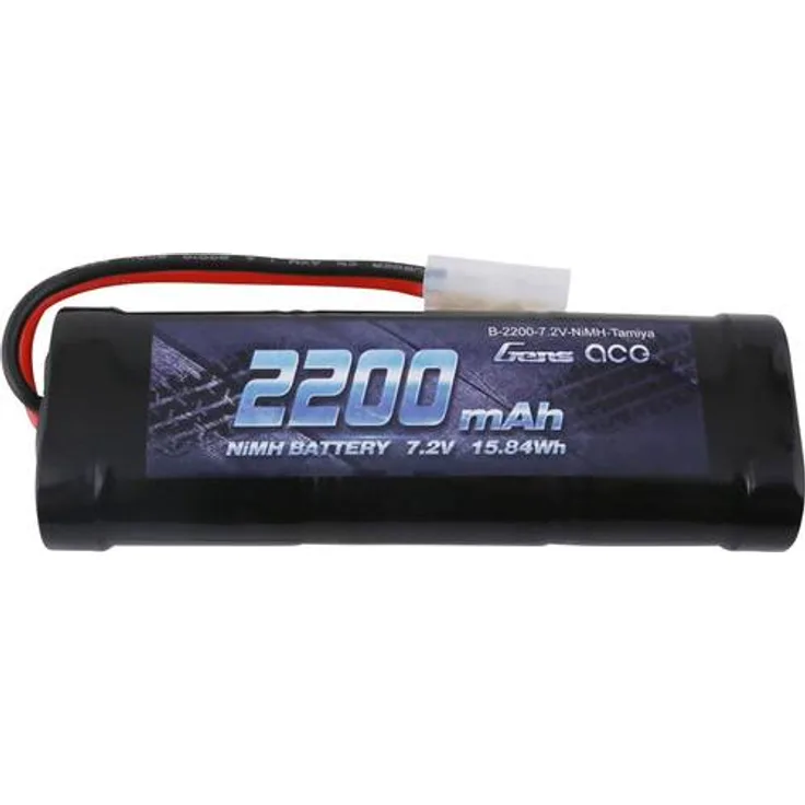 Gens ace Modellbau-Akkupack (NiMh) 7.2V 2200 mAh Zellen-Zahl: 6 Stick Tamiya