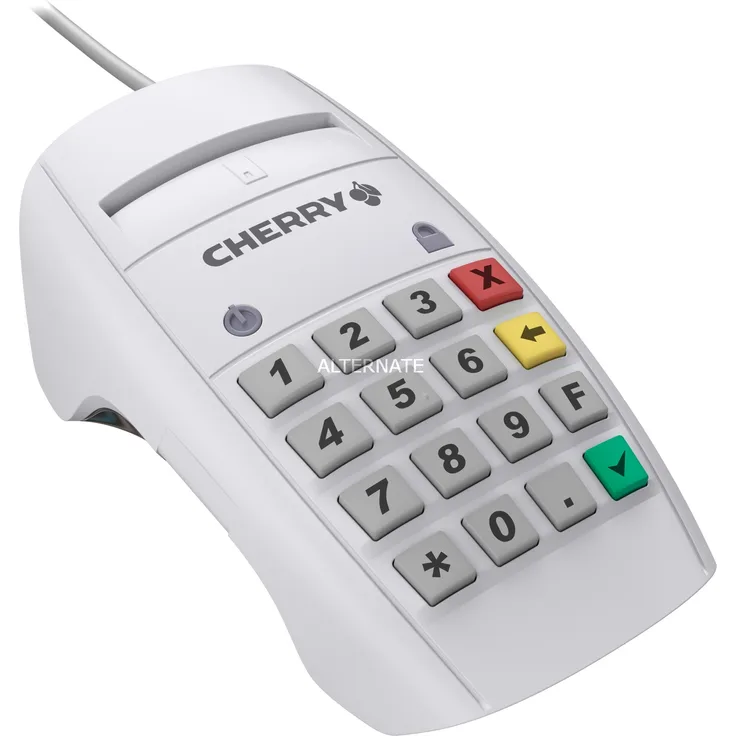 CHERRY Smart Terminal ST-2100 Kartenleser, weiß