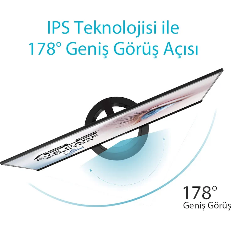 Asus VZ239HE (90LM0330-B01670) - 23 Zoll, Full HD (1920 x 1080), IPS-Panel, 75Hz, 5ms, 250cd/m² – Bild 6