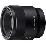 Sony SEL-50M28 Makro Objektiv (Festbrennweite, 50 mm, F2.8, Vollformat, geeignet für A7, A6000, A5100, A5000 und Nex Serien, E-Mount) schwarz