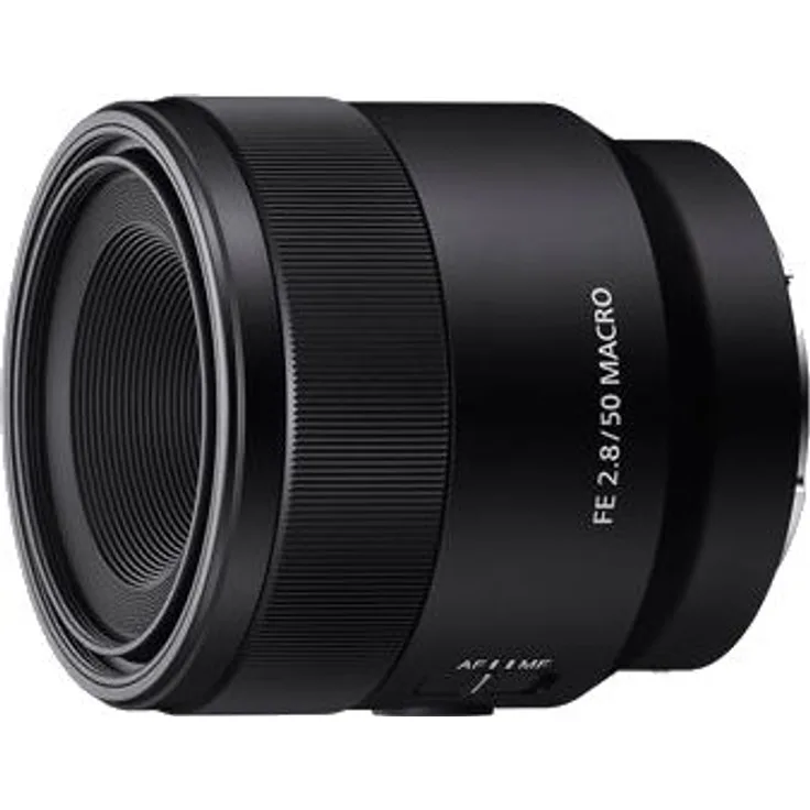 Sony SEL-50M28 Makro Objektiv (Festbrennweite, 50 mm, F2.8, Vollformat, geeignet für A7, A6000, A5100, A5000 und Nex Serien, E-Mount) schwarz