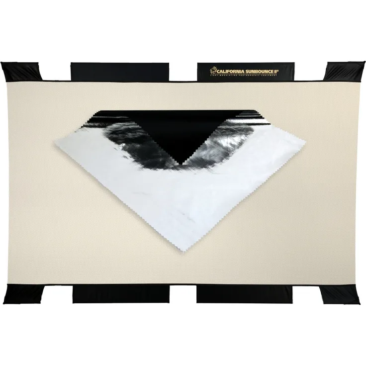 Sunbounce SUN-BOUNCER Pro Reflektor Bespannung Silber RIP-STOP 130 x 190 cm /...