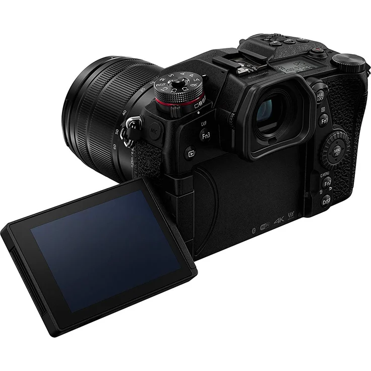 Panasonic Lumix DC-G9MEG-K Systemkamera mit 12-60mm Objektiv (20 MP, 4K-6K, Dual I.S., Staub und Spritzwasserschutz, schwarz) – Bild 2