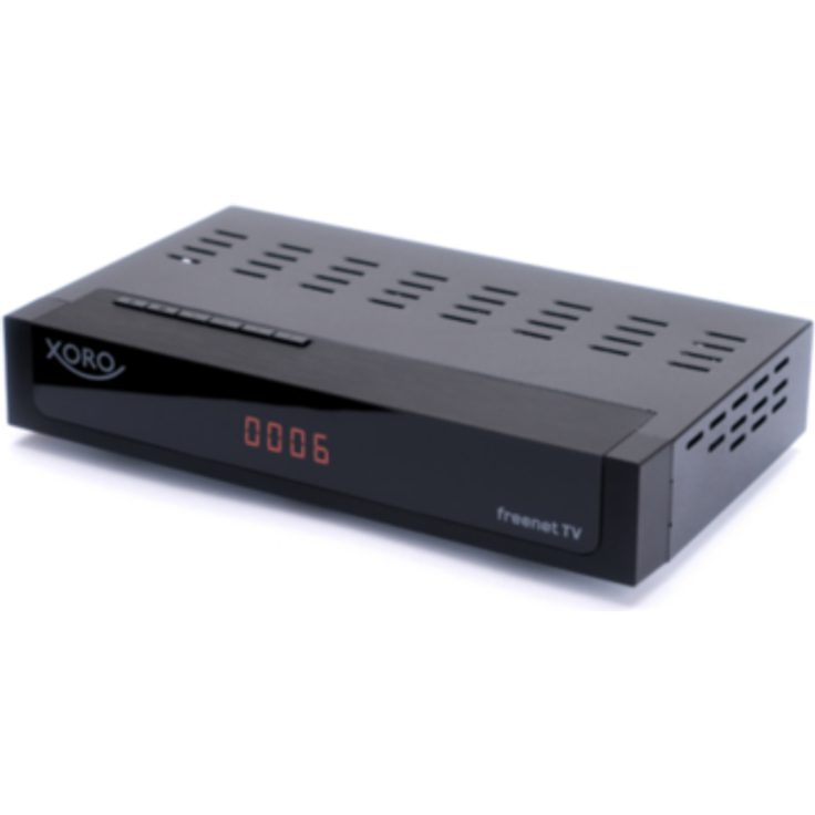 Xoro HRT 8770 Twin DVB-C-DVB-T2 Kabel FullHD Receiver, freenet TV, PVR, 1xUSB Schwarz