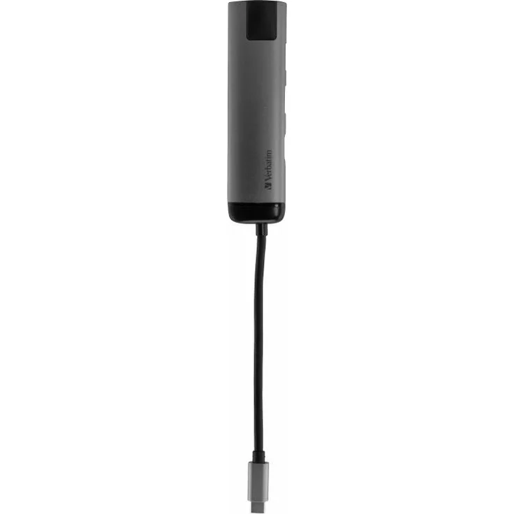 Verbatim USB-C Multiport-Adapter mit USB 3.0 - HDMI, 4K, USB-C-Hub mit Schnellladeanschluss für Laptop, MacBook – Bild 3
