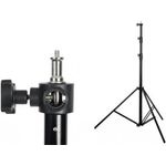 FalconEyes Studio Zubehör - Heavy Duty Leuchtenstativ 394cm (Luftbremse)