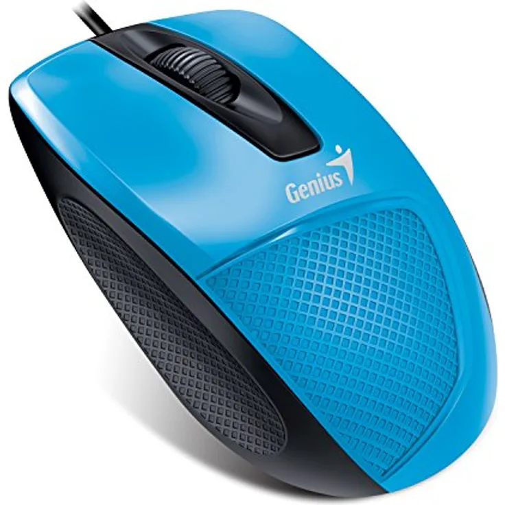 Genius – DX-X – 1200DPI Optische Maus (USB, Blau, Kabel, Büro)