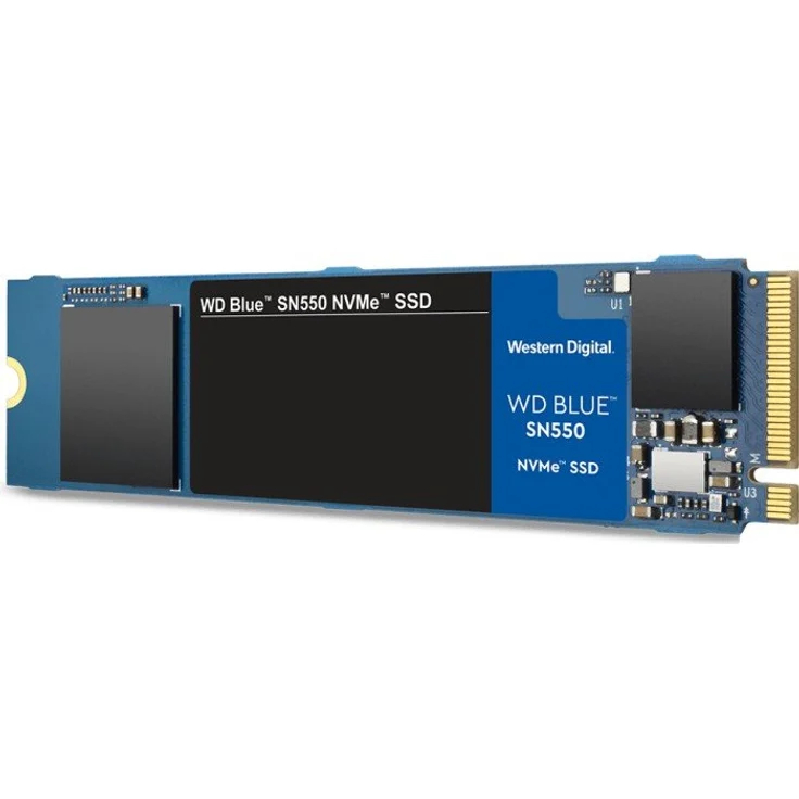WD Blue SN550 NVMe SSD WDS100T2B0C - Solid-State-Disk - 1 TB - intern - M.2 2280 - PCI Express 3.0 x4 (NVMe) (WDS100T2B0C) – Bild 2