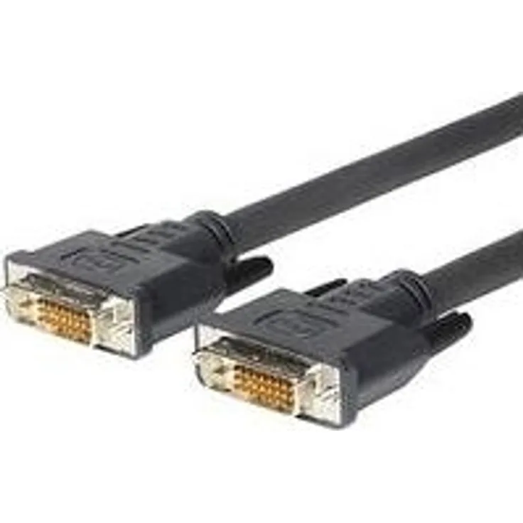 Microconnect 5m DVI-D m-m - DVI-Kabel (5 m, DVI-D, DVI-D, Männlich, Männlich, Schwarz)