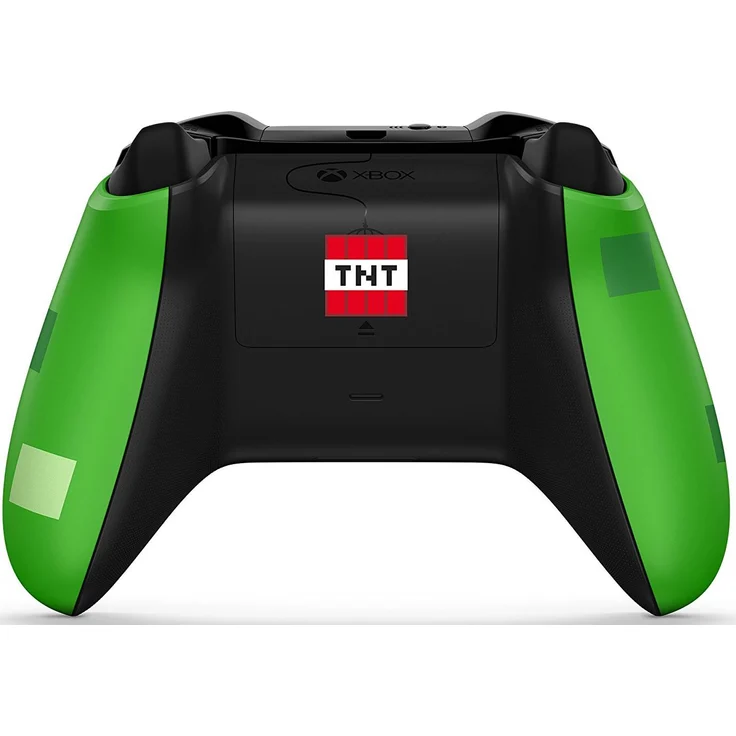 Microsoft Xbox One S Wireless Controller Minecraft Creeper Special Edition Grün (WL3-00057) (PC, Xbox One, Xbox Series) – Bild 3