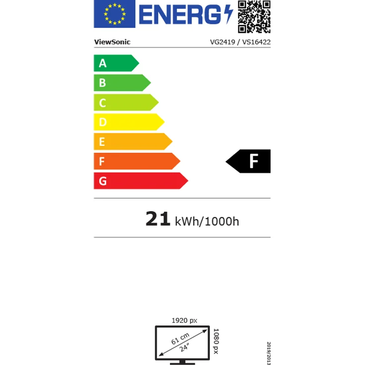 Viewsonic VA2432-H - 24 Zoll, Full HD (1920 x 1080), IPS-Panel, 75Hz, 4ms, 250cd/m² (VA2432-H) – Bild 7