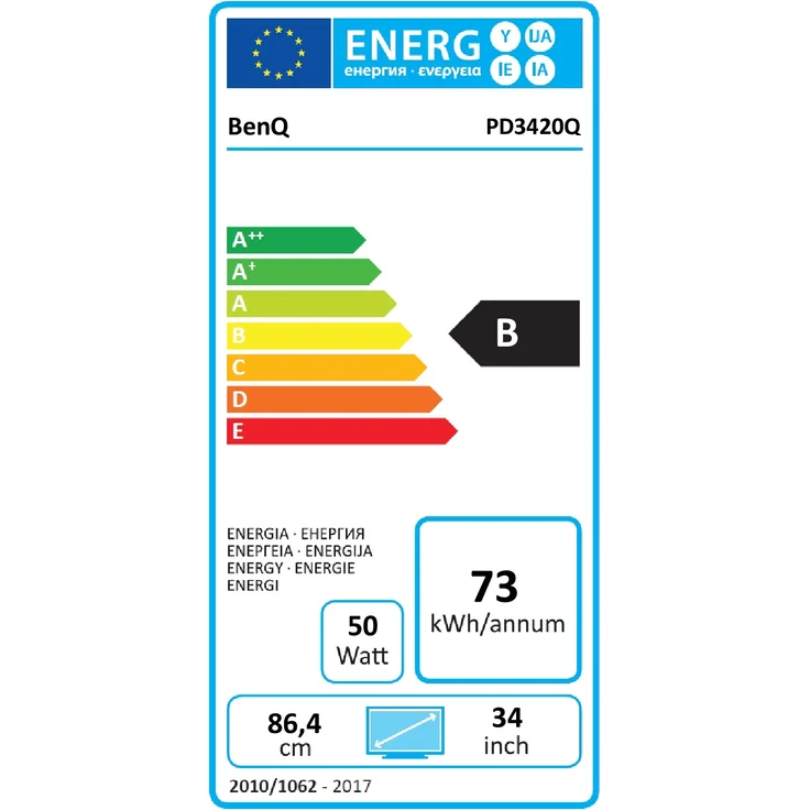 BenQ PD3420Q - 34 Zoll, UWQHD (3440 x 1440 Pixel), IPS-Panel, 60Hz, 5ms, 400cd-m² (9H.LJHLB.QBE) – Bild 11