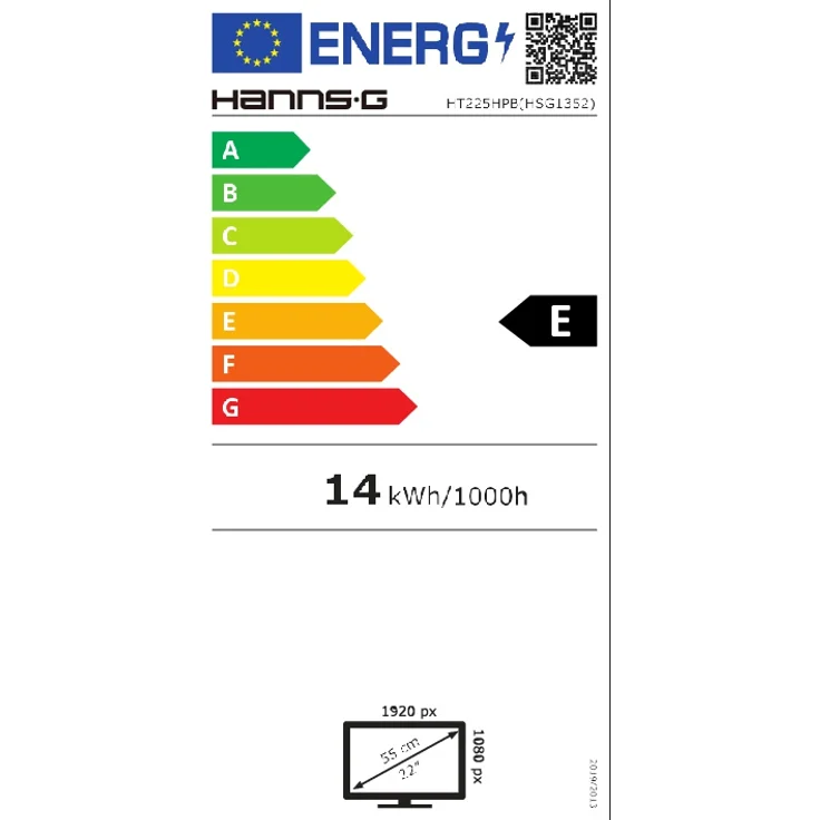 Hannspree HT225HPB - 21,5 Zoll, Full HD (1920 x 1080), TN-Panel, 60Hz, 7ms, 250cd/m² – Bild 7