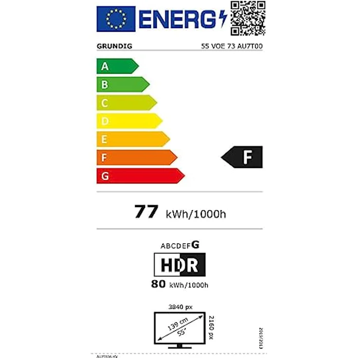 GRUNDIG 55 VOE 73 Fernseher 55 Zoll (139 cm) LED TV, Android 9 TV, 4K UHD, Dolby Digital, HDR10, Micro Dimming Engine, Chromecast Built-in, Bluetooth, Smart TV, Schwarz – Bild 6