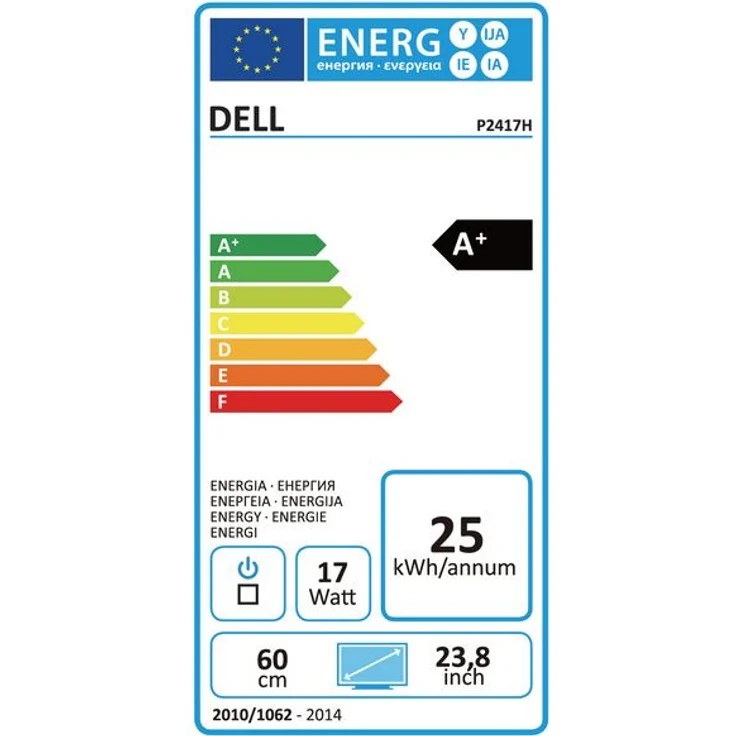 Dell P2417H (210-AJEX) - 23,8 Zoll, Full HD (1920 x 1080), IPS-Panel, 60Hz, 6ms, 250cd/m² – Bild 9
