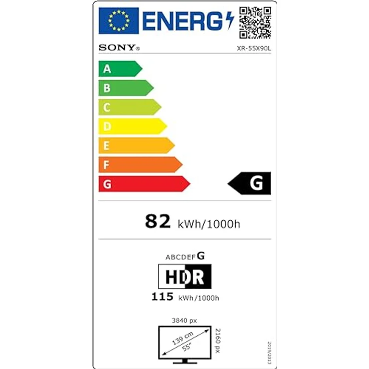 Sony BRAVIA XR -55X90L, Full Array LED | 4K HDR | Google TV | ECO Pack - unser Nachhaltigkeitskonzept | BRAVIA CORE | Perfekt für PlayStation5 | 24 + 12 Monate Herstellergarantie – Bild 6