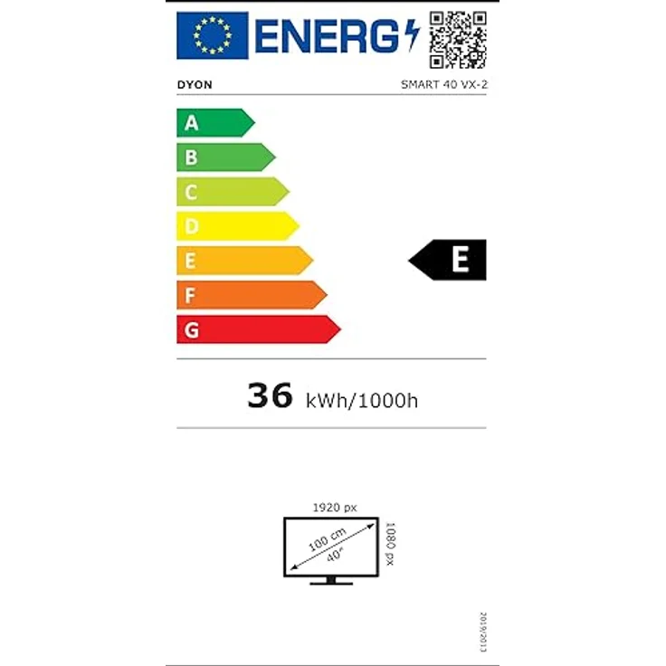 DYON Smart 40 VX-2 100 cm (40 Zoll) Fernseher (Full-HD Smart TV, HD Triple Tuner (DVB-C/-S2/-T2), App Store, Prime Video, Netflix, YouTube, DAZN, Disney+) [Modelljahr 2023], Schwarz – Bild 6