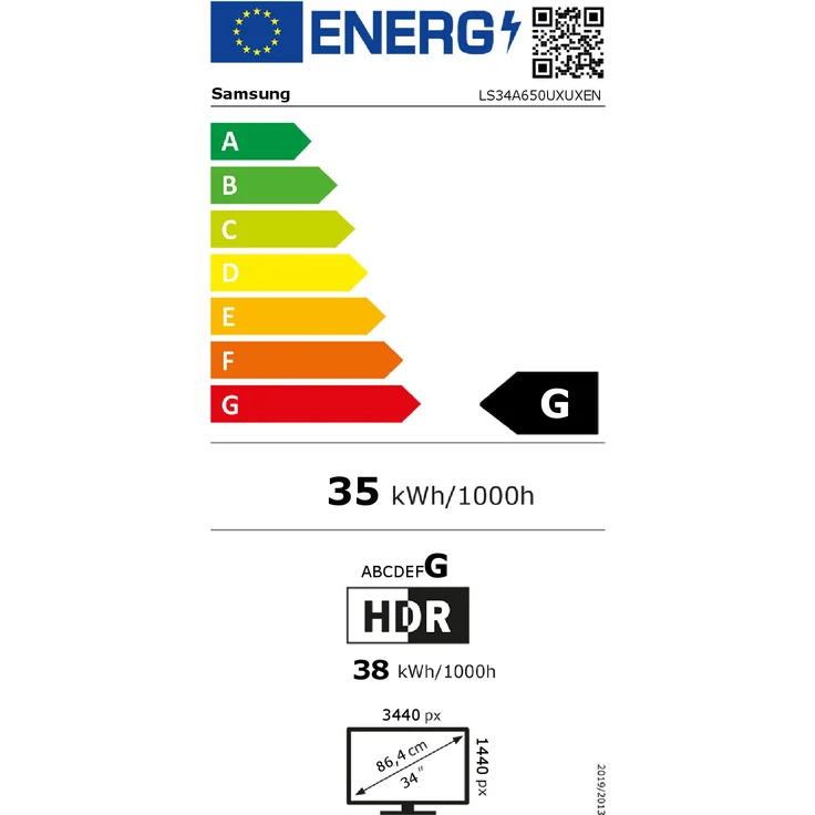 Samsung S34A650UXU - 34 Zoll, QHD (3440 x 1440), VA-Panel, 100Hz, 5ms, 300cd/m² (LS34A650UXUXEN) – Bild 11
