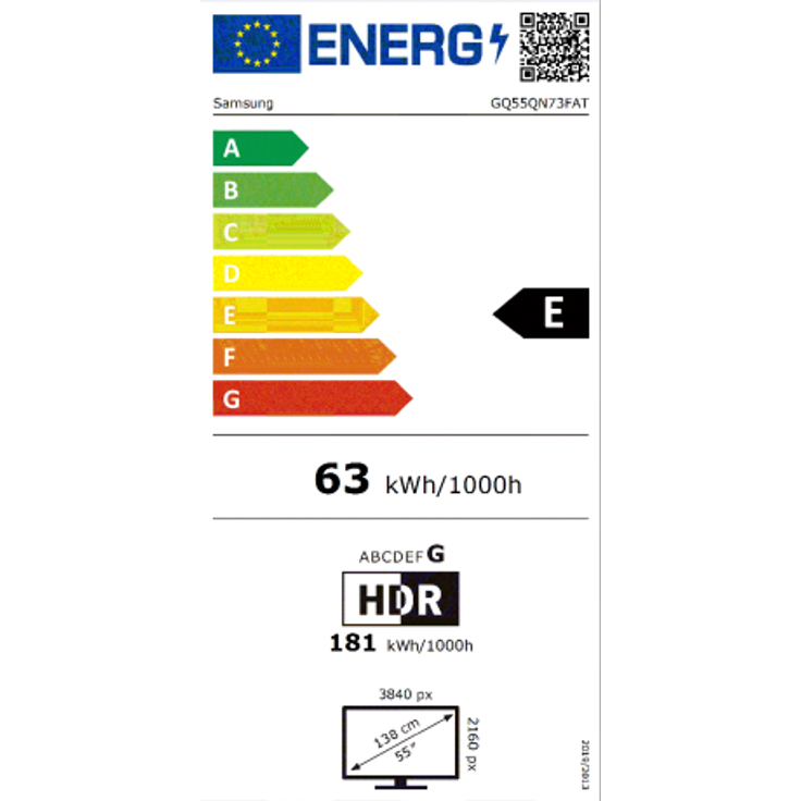 Samsung GQ55QN73FAT 138 cm (55") Neo QLED Vision AI Smart TV graphitgrau  – Bild 2