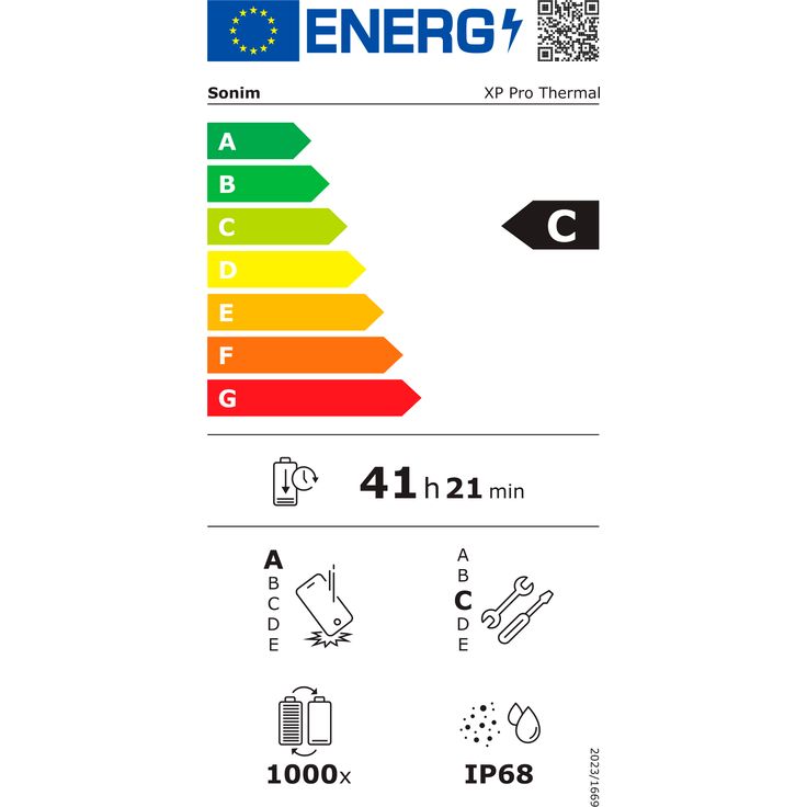 Sonim XP Pro Thermal, Robustes Smartphone mit 256 GB Speicher, 6.58 Zoll Display und Wärmebildkamera, Schwarz, Android™ 14 – Bild 11