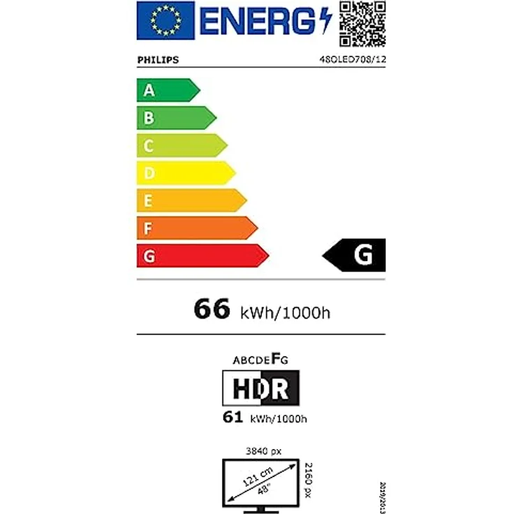 PHILIPS OLED TV Ambilight 4K 48OLED708/12 – Bild 3