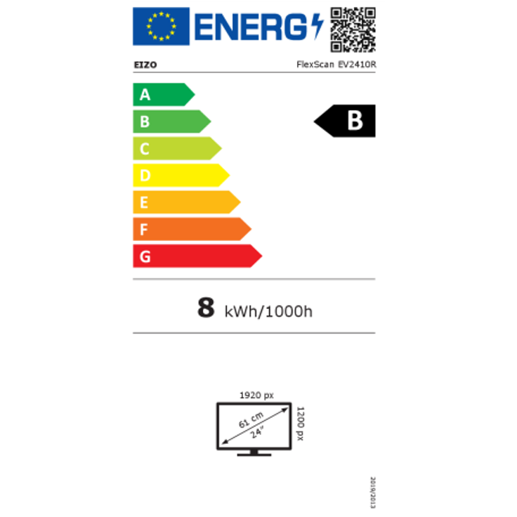 EIZO FlexScan EV2410R-BK Schwarz 24,1 Zoll / 61,1 cm – Bild 8