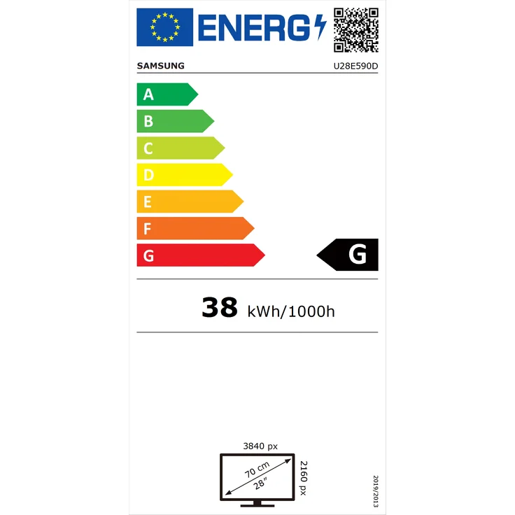 Samsung LU28E590DS (LU28E590DS) - 28 Zoll, 4K UHD (3840 x 2160), TN-Panel, 60Hz, 1ms, 370cd/m² – Bild 9