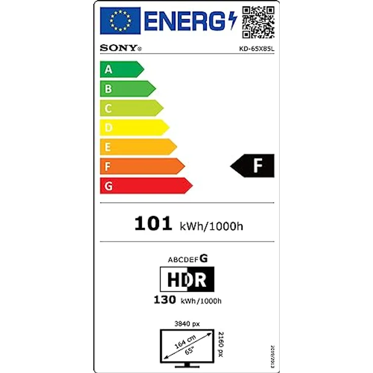 Sony BRAVIA | KD-65X85L | Full Array LED | 4K HDR | Google TV | ECO Pack - unser Nachhaltigkeitskonzept | BRAVIA CORE | Nahtloses Design | – Bild 6