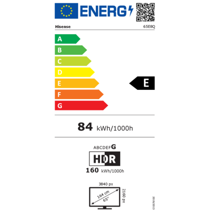 Hisense 65E8Q 65" ULED Mini LED-TV – 4K, 144Hz, Dolby Vision IQ, Local Dimming, Alexa, Game Mode PRO – Bild 11