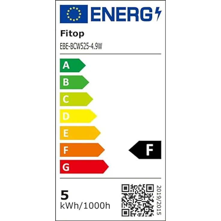 Fitop Alexa Smart Glühbirnen, E14 Wlan LED Lampen Dimmbar Glühbirne 4.9W 470Lm+2700-6500K+RGB 16 Millionen Farben, App Steuern Kompatibel mit Alexa/Google Home, Sprachsteuerung 4 Pack – Bild 6