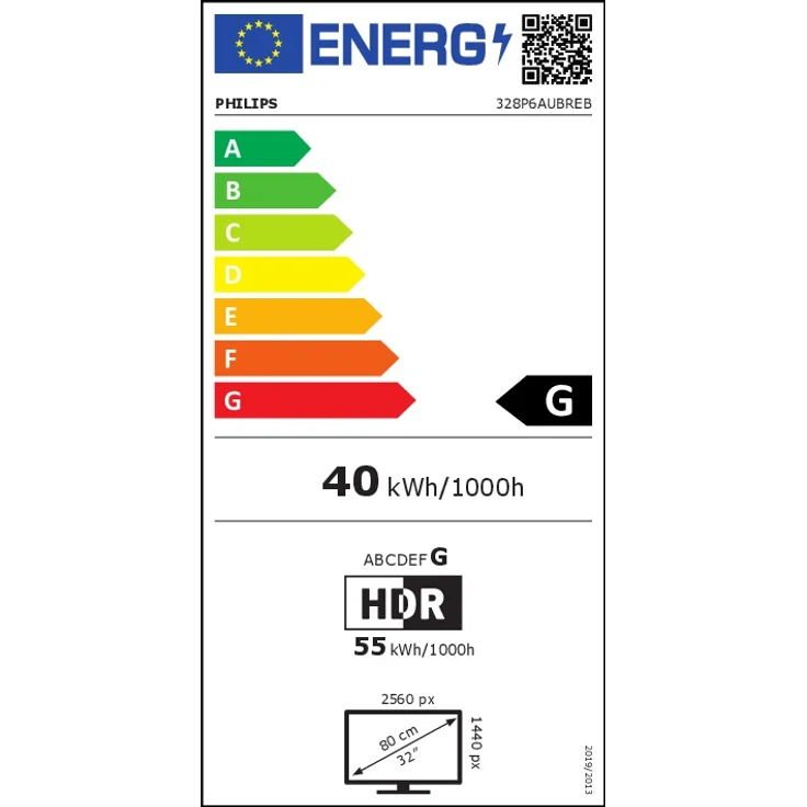 Philips P-line 328P6AUBREB - 31,5 Zoll, WQHD (2560 x 1440), IPS-Panel, 60Hz, 4ms, 450cd/m² – Bild 6