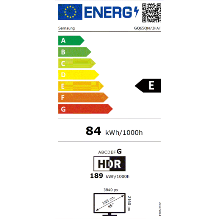 Samsung GQ65QN73FAT 163 cm (65") Neo QLED Vision AI Smart TV graphitgrau – Bild 2