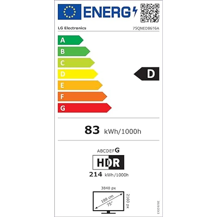 LG 75QNED86T6A TV 75" (190 cm) QNED Fernseher mit α8 4K AI-Prozessor und bis zu 120Hz, Schwarz [Modelljahr 2024] – Bild 6