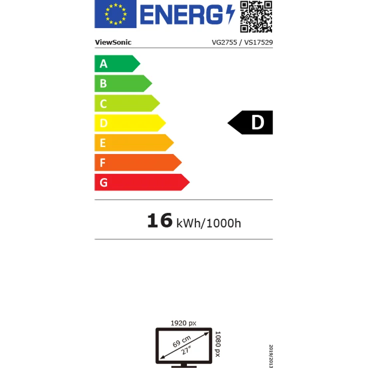 Viewsonic VG2755 - 27 Zoll, Full HD (1920 x 1080), IPS-Panel, 60Hz, 5ms, 250cd/m² – Bild 7