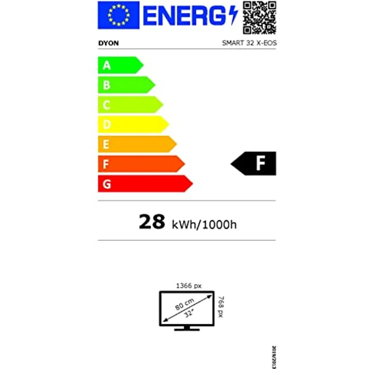 Dyon Smart 32 X-EOS 60 cm (24 Zoll) LED Smart TV (HD ready, kein HDR, Edge LED) HD-Triple-Tuner (Sat, Antenne, Kabel) Modelljahr 2021 Energieklasse F (DE-Modell) – Bild 11
