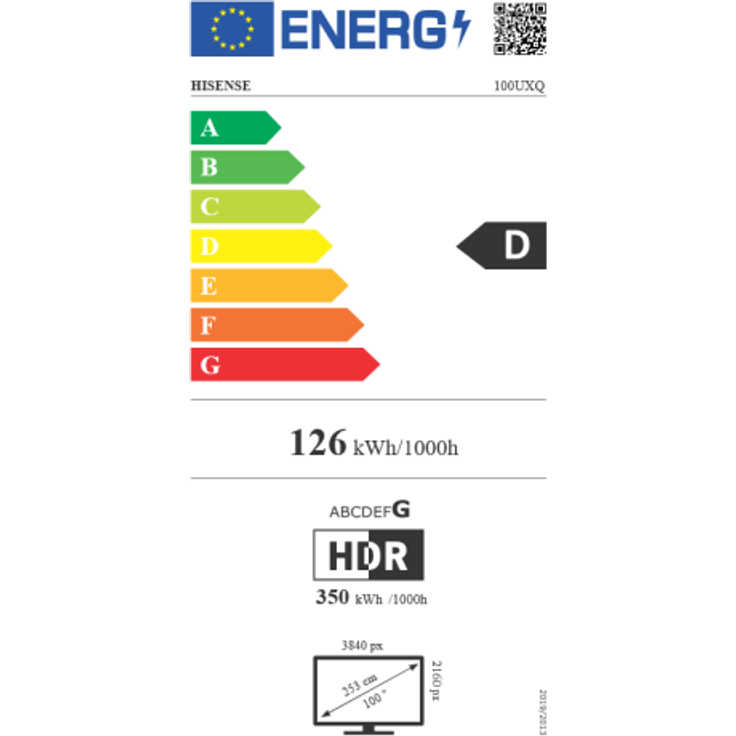 Hisense 100UXQ 100 Zoll TV – RGB-MiniLED, Hi-View AI Engine X, Anti-Reflection PRO, 6.2.2 CineStage X Surround Sound – Bild 2